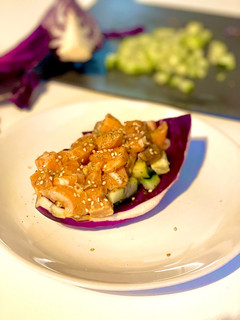 Una foto de Cena fácil y ligera: Tartar de Salmón