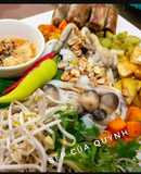 Mì quảng trộn chay