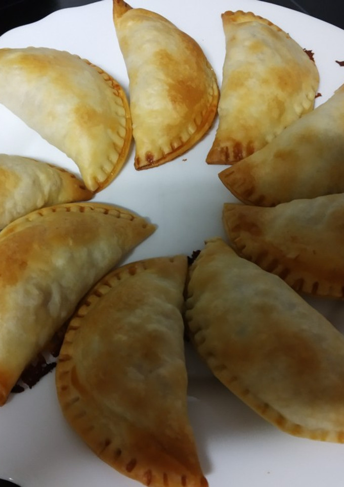Una foto de Empanadillas de bacon, jamón y champis