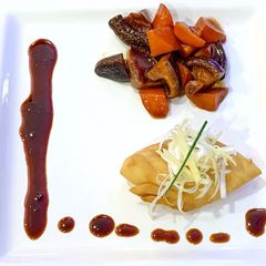 A picture of Braised Black Cod.
