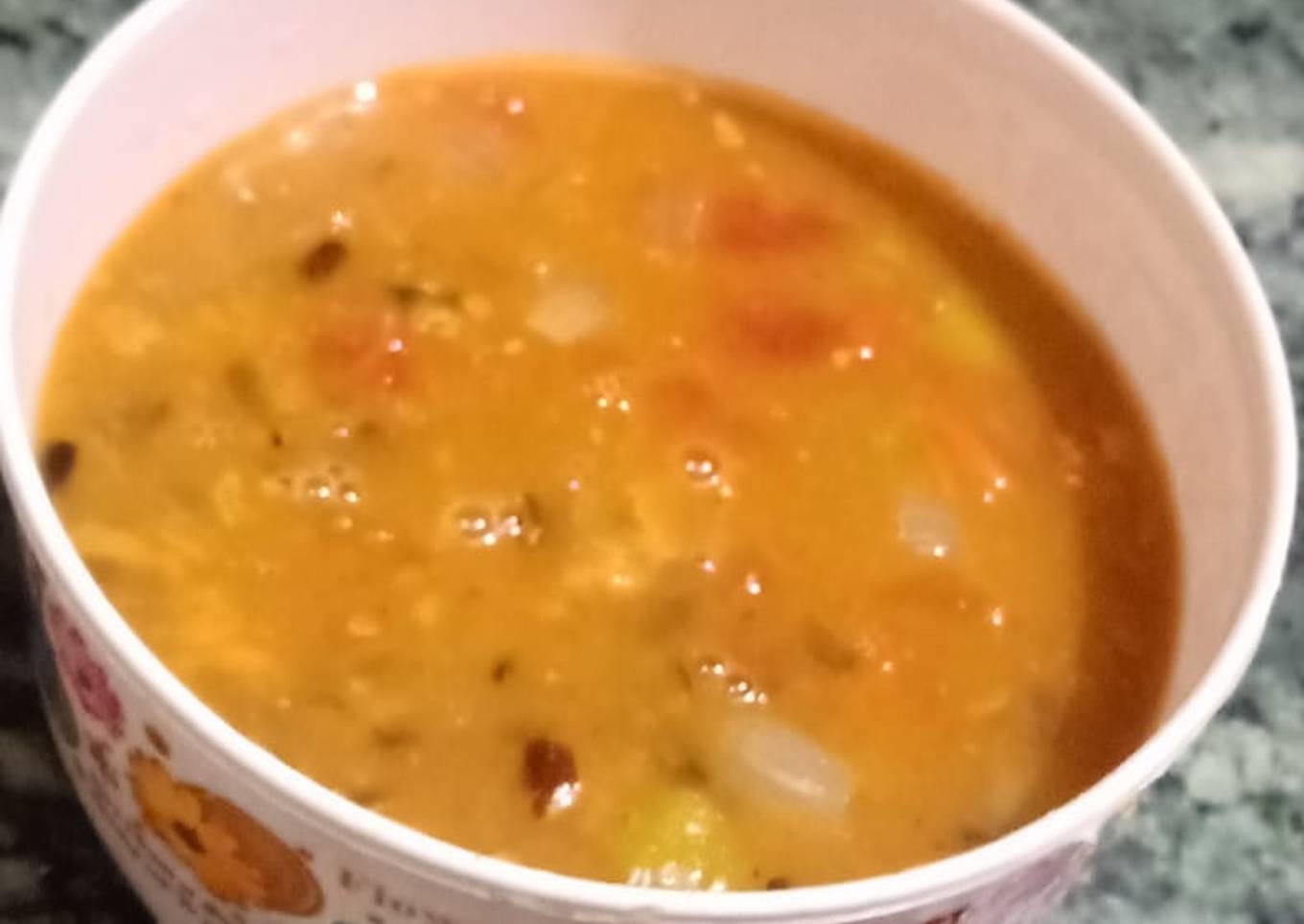 Udadh and chana mix dall