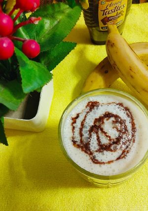 A picture of Banana Smoothie.