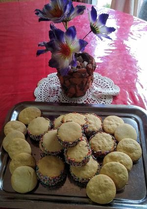 Una foto de Mini alfajores