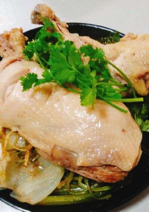 รูปของ ไก่นึ่ง