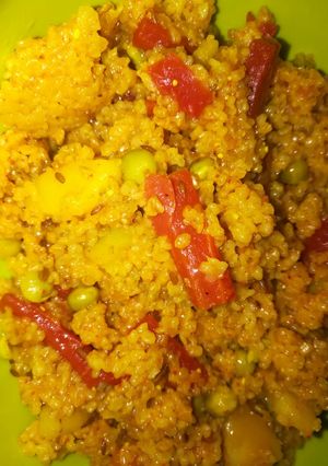 A picture of Namkeen porridge.