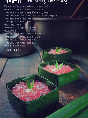 Langkah Mudah untuk Menyiapkan Resep Bubur Sagu Mutiara Takir Daun Pisang yang Bisa Manjain Lidah Anti Ribet, Bikin Ngiler