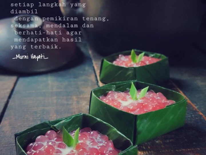 Langkah Mudah untuk Menyiapkan Resep Bubur Sagu Mutiara Takir Daun Pisang yang Bisa Manjain Lidah Anti Ribet, Bikin Ngiler