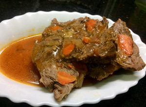 Una foto de Carne Mechada