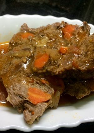 Una foto de Carne Mechada