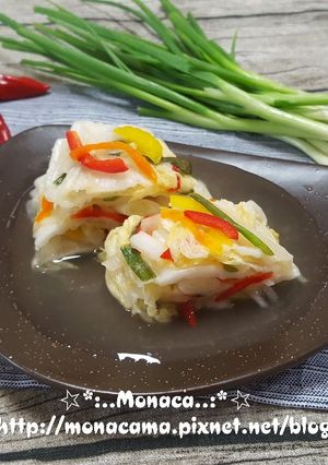 韓式白泡菜백김치 的食譜成品照片