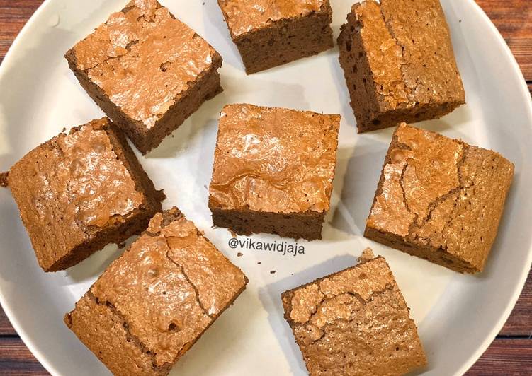 Shiny Crust Brownies