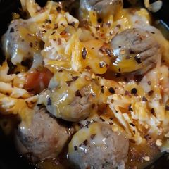A picture of Meatball, Carrot, and Onion Soup.