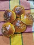 خبز البرڨر صنع منزلي