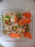 Ensalada con tornillos