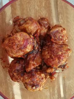 Foto resep Bakso (handmade) goreng saus mentega
