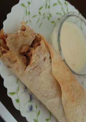 صورة لوصفة شاورما دجاج (صحية خفيفة ولذييذة)