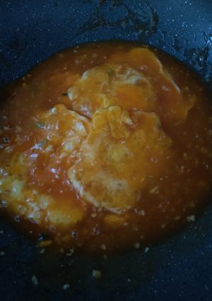 Foto resep Telur Mata Sapi Saos Bawang