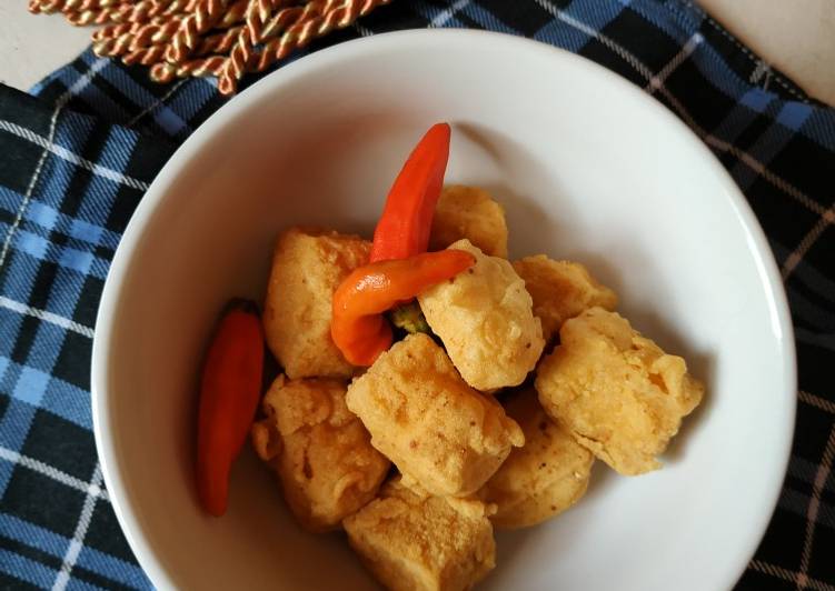 Tahu crispy almond #keto