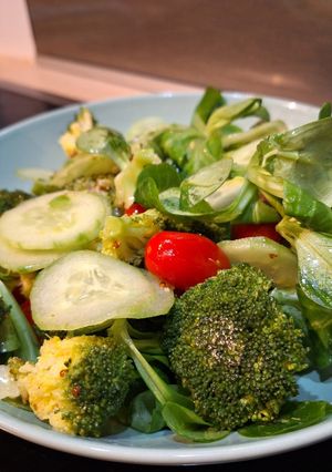 Une photo de Salade de brocolis