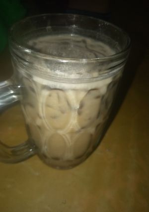 Foto resep Es cincau hitam santan