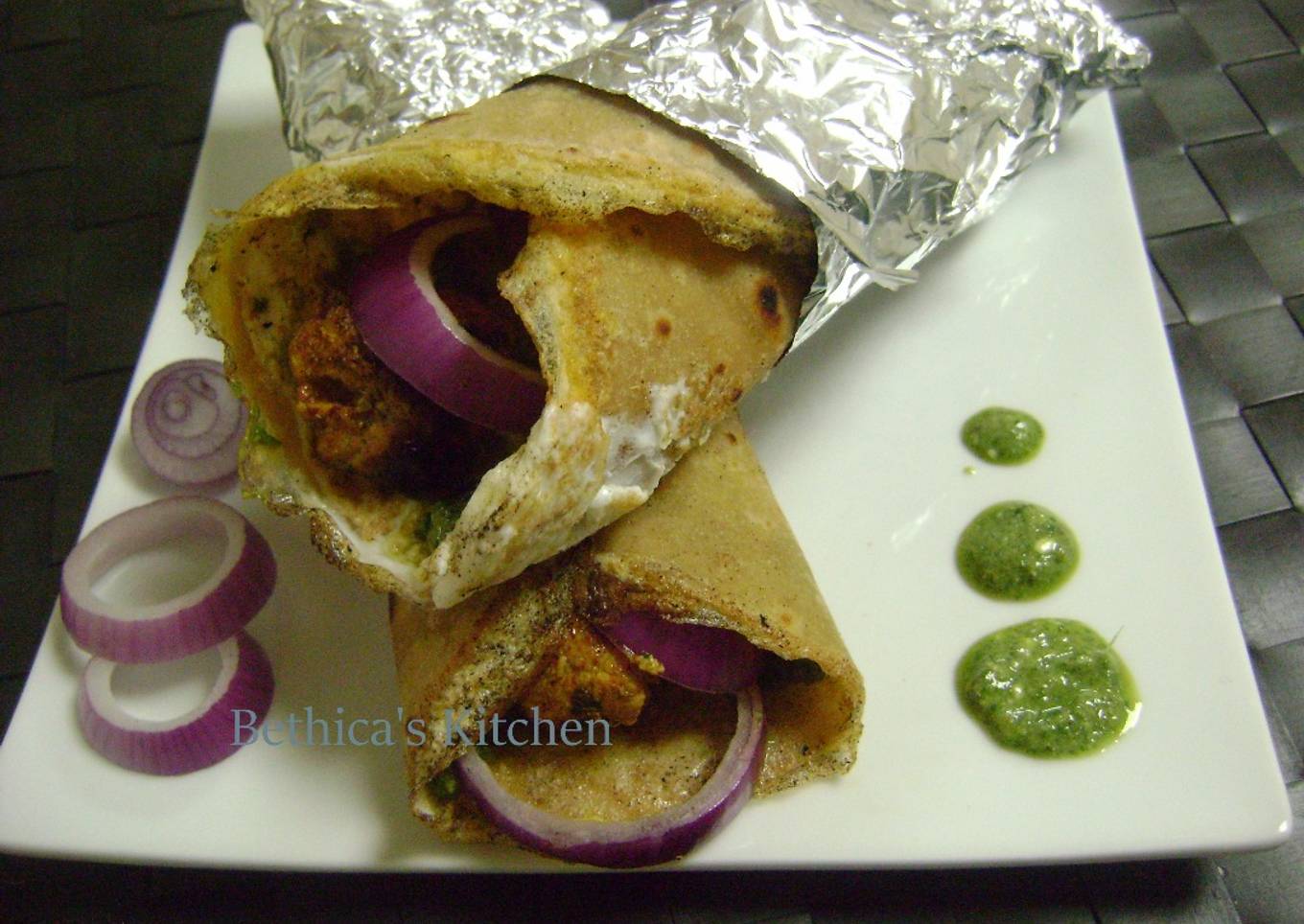 Chicken Tikka Roll