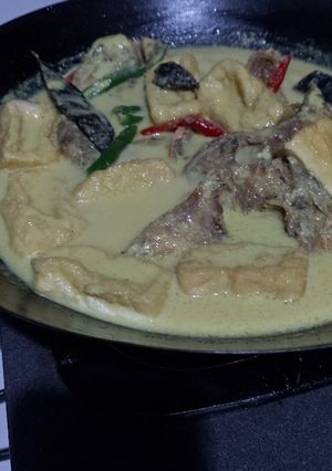 Foto resep Pangek masin kepala ikan