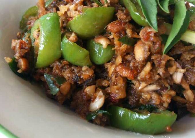 Sambal Oncom Cabe Gendot