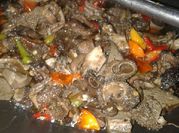 Gambar babat usus sapi goreng