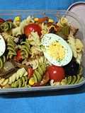 Ensalada de pasta para tupper