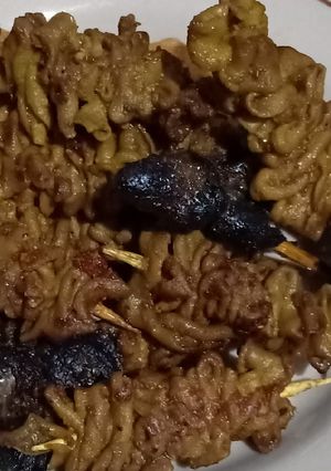 Foto resep Sate usus ayam mini