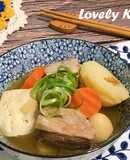 日式味噌馬鈴薯燉豚肉湯