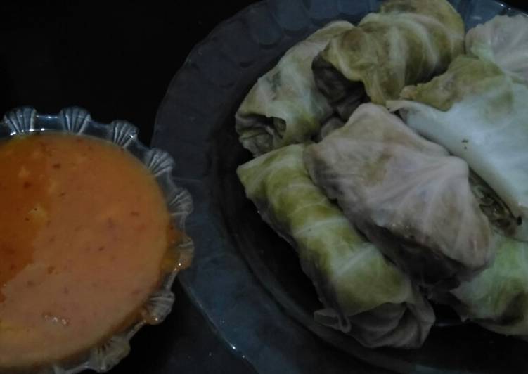 Cara Membuat Kol gulung (siomay kol) yang Bikin Ngiler