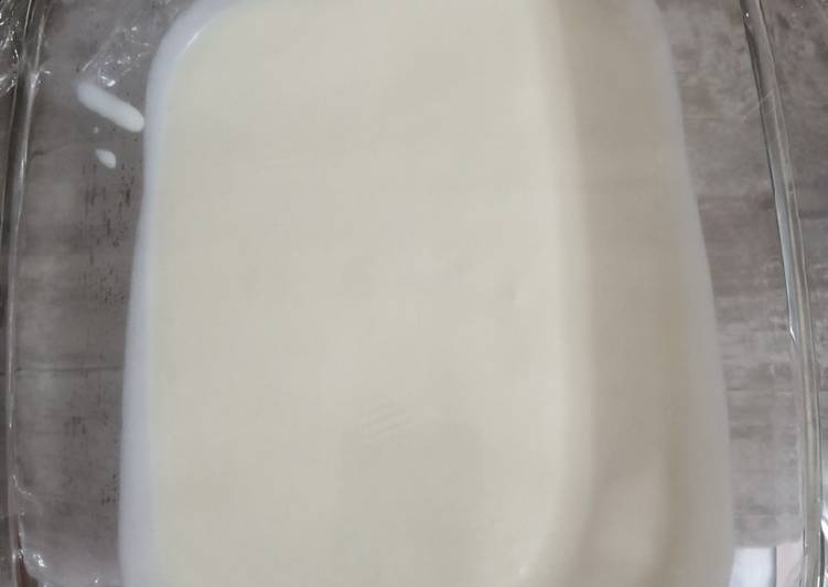 Tarta de limón sin horno
