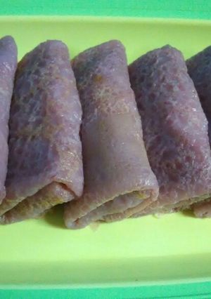 Foto resep Dadar gulung ungu