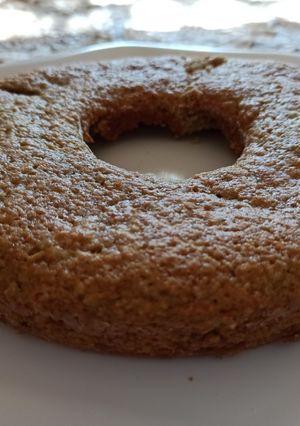 Una foto de Budín de banana exprés