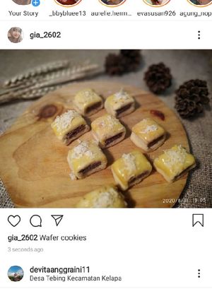 Foto resep Wafer Coockies