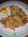 Arroz frito 3 delicias a mi manera