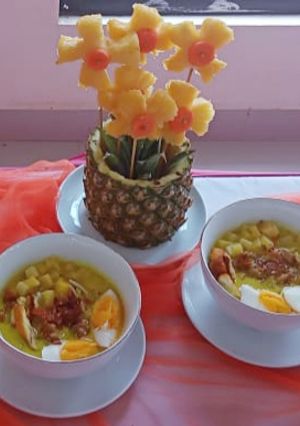 Foto resep Soto ayam Santan