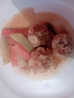 Una foto de Albóndigas de pollo