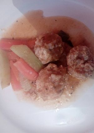 Una foto de Albóndigas de pollo