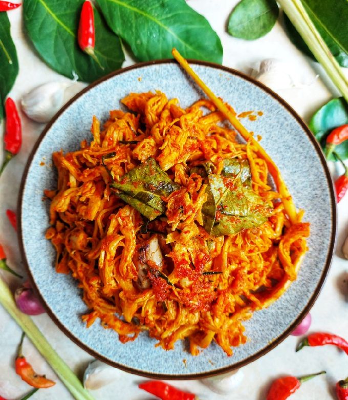 Foto resep Ayam Suwir Pedas Manis