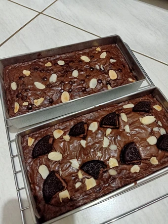 Cara Mudah Membuat Resep Fudgy Brownies shiny crust yang Bikin Ngiler Anti Ribet, Uenak Banget