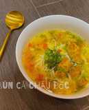 Bún cá châu đốc - phiên bản ăn dặm