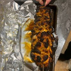 A picture of Chicken marinade for bbq’ing.