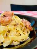 Tagliatelle ai gamberi