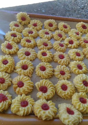 Foto resep Semprit mawar jadul