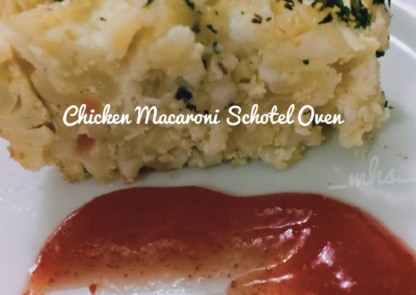 Chicken Macaroni Schotel Oven (panggang)