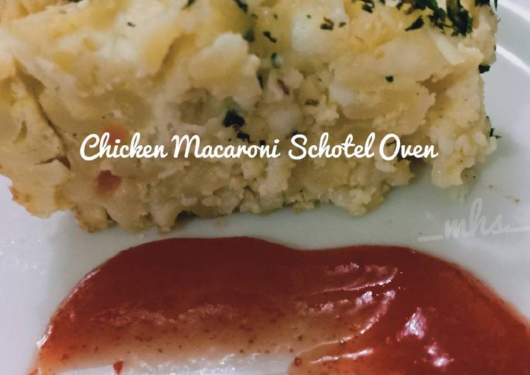 Chicken Macaroni Schotel Oven (panggang)