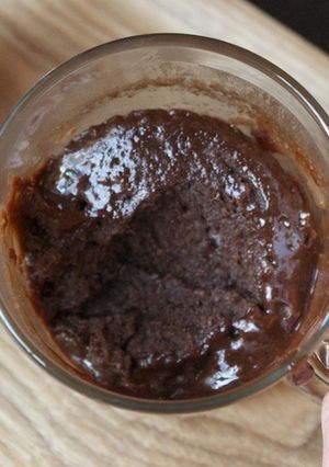 Una foto de Mug cake de chocolate