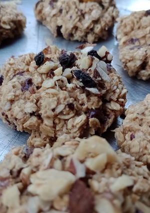 Una foto de Galletitas de avena, banana y chocolate 🫶🏻🍫